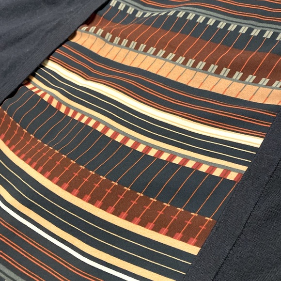 Loft Outlet navy/multicolored light sweater , size large - Picture 5 of 5